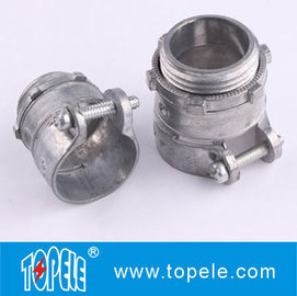 Zink-gegote flexibele geleiding en bevestigingen flexibele metalen rechte klemverbinding