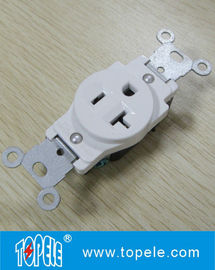 Geïntegreerde behuizingsplasten met een enkele receptacle / duplex GFCI-receptacles