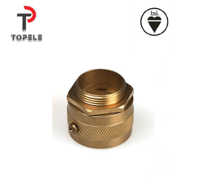 Flex metalen geleidingsbediening van koper Lang kort type Man Hexagon Bush BS Standard