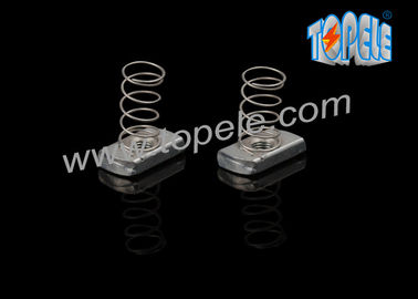 M6, M8, M10 Strut Channel Nut Spring Nut / Gegalvaniseerd staal Zink geplatte staal Strut Nuts / Goede kwaliteit Spring Nut