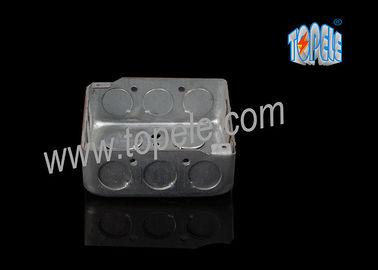 4 x 4 vierkant elektrische metalen doos geleiding schakelaar doos EMT 1 - 1 / 2 " diep