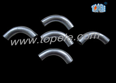 EMT Gelaste stalen buis Elbow EMT geleiding Elbows Zink bedekt 1 / 2 ′′ inch