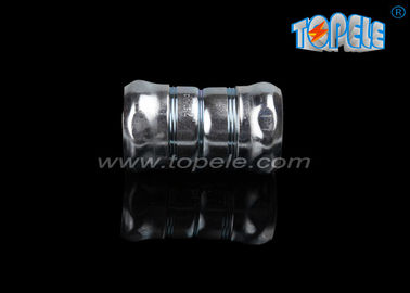 Elektrische metalen buizenverbinding / gemaakt van 514B zinkgeplatte stalen compressiecouplage / 1/2 inch tot 4 inch