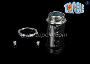Gegalvaniseerd staal gegoten zinkgeplatte set schroef EMT buis connector / elektrische metalen connector