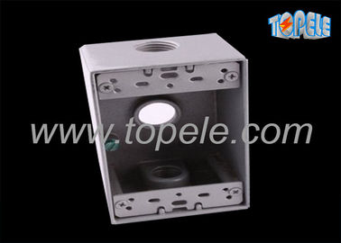 Weerbestendige elektrische dozen 3 Hole One Gang Outlet Fitting Accessory
