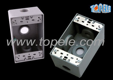 Weerbestendige elektrische dozen 3 Hole One Gang Outlet Fitting Accessory