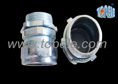 3/4  Zink / staal EMT-buisbevestigingen Compressie EMT-connector ISO-standaard