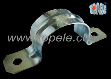Elektrische metalen twee-holes EMT-leidingsbevestigingen riem 0,5 inch - 4 inch