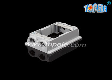 2 inch diepte Weerbestendige elektrische dozen Een-gang Flanged Extension Rings /vier gaten, Aluminium