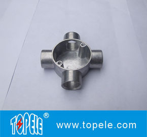 TOPELE BS4568 / BS31 4weg terminal elektrisch aluminium verbindingsdoosje, kanaalinspectie tee box