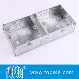 BS4662 GI-schakelaar eenband/tweeband elektrische dozen en deksels, GI-leidingdozen