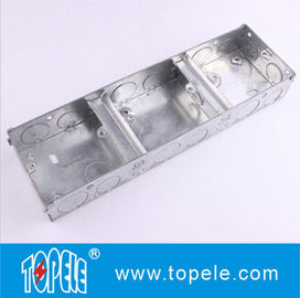 25 mm, 35 mm staal BS4568 GI Box / Terminal One Gang GI Box, elektrische dozen en deksels