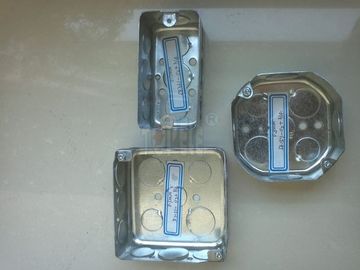 0.6 mm, 0.8 mm Dikte 4 × 2 √ Vierkante / achthoekige handdoos, elektrische dozen en deksels