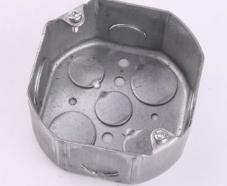 TOPELE 54171, 4 ̊ Gegalvaniseerde stalen achthoekige elektrische geleidingsdozen, 2-1/8 &quot;diep, 1/2 inch Knockou
