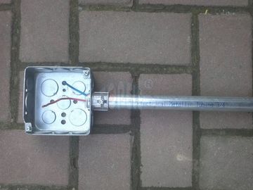 TOPELE 4 ′′ gegalvaniseerd staal vierkant elektrische geleiding metalen doos, 52151-1/2&quot;&amp;3/4&quot;