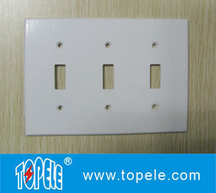 Een bende / Twee bende Plastic Decorative Duplex GFCI receptacles Wandplaat