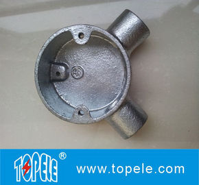 GI BS4568 Leiding Fitting 20mm 25mm 32mm 90 Angle Way Circular Junction Box