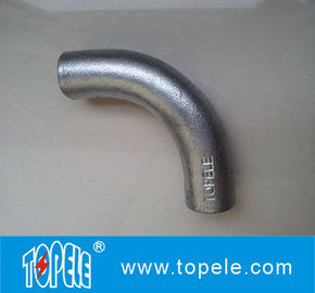 BS4568 Leidingbevestigingen 20 mm, 25 mm Buigsame ijzeren stevige elleboog, 90 graden