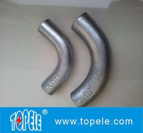 BS4568 Leidingbevestigingen 20 mm, 25 mm Buigsame ijzeren stevige elleboog, 90 graden