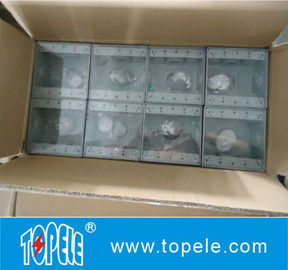 2 Banden weerbestendige elektrische dozen Aluminium
