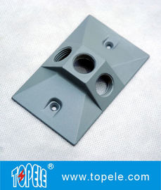 OEM Verticale Aluminium Rechthoekige Weerbestendige Elektrische Dozen Cover