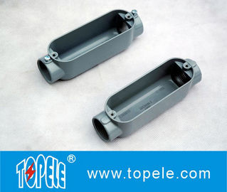 Aluminium gietgeleider, met draad C-type met deksel / uitlaatdoos