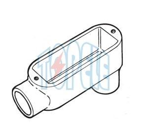 Kracht gecoat stijf aluminium geleidingslichaam LB stijl