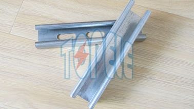 Plain channel41x25mm, 41x35mm Voorgegalvaniseerd Perforated Plain / Slotted Strut Channel Steel Unistrut Channel