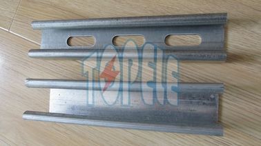Plain channel41x25mm, 41x35mm Voorgegalvaniseerd Perforated Plain / Slotted Strut Channel Steel Unistrut Channel
