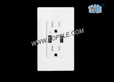 Smart High Speed USB Charger 15A Tamper - Resistente stopcontact Alleen voor gebruik binnen