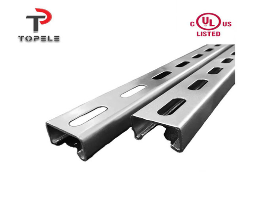 Gegalvaniseerde diepe unistrut-kanaal met geslepen strut 41X 41MM