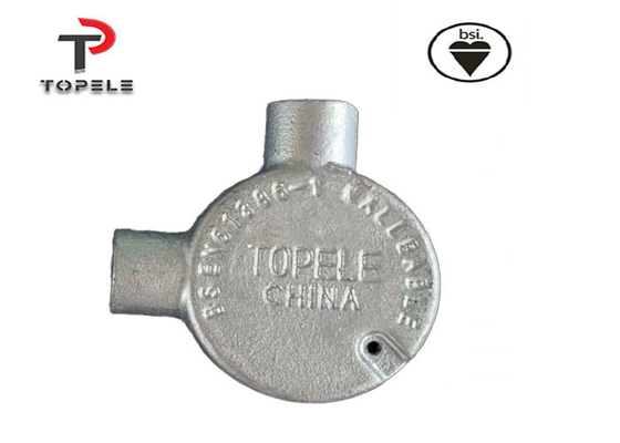 Elektrische ronde verbindingsbak 20 mm 25 mm Klasse 4 BS Gi-leidingsbevestiging