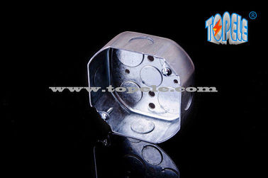 TOPELE 54151 / 54161 / 54171 gegalvaniseerd stalen doos achthoekige stopcontactdoos elektrische geleidingdoos