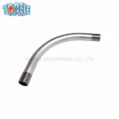 Stijve Buis 90 Graadelleboog IEC61386 20mm110mm Hete Gegalvaniseerde ONDERDOMPELING
