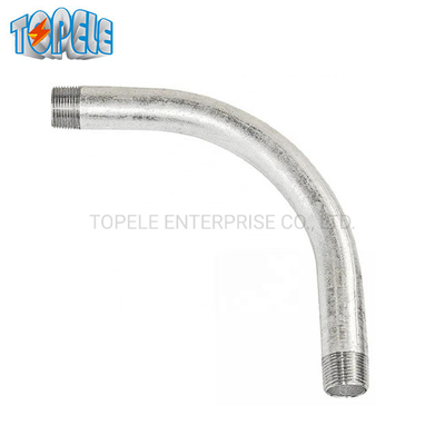 Stijve Buis 90 Graadelleboog IEC61386 20mm110mm Hete Gegalvaniseerde ONDERDOMPELING