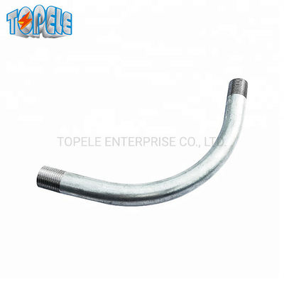 Stijve Buis 90 Graadelleboog IEC61386 20mm110mm Hete Gegalvaniseerde ONDERDOMPELING