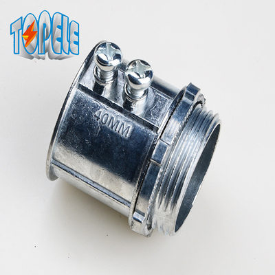 Schakelaaremt Aleacion Zinc EMT Connector Set Screw Type van CEI 61386 25mm