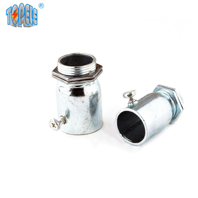 CEI 61386 Acero Eindemt Connector Electro Galvanized