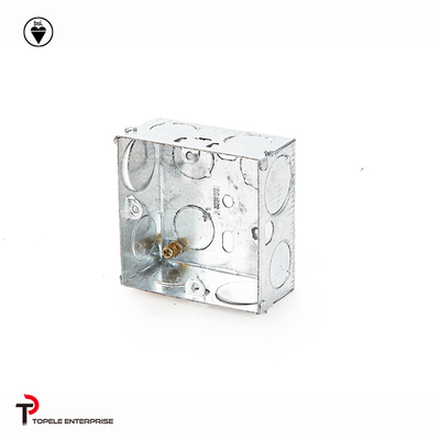 BS GI Electrical One Gang /Two Gang Switch and Socket Box/EXTENSIES BOX, Electrical Boxes and Covers (Elektrische eenband/tweebandschakelaar en stopcontact)