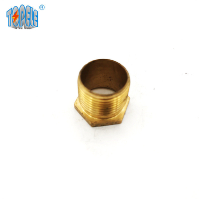 Snak/typ plotseling Mannetje Ingepast Messing Hexagon Bush 15mm 20mm 25mm