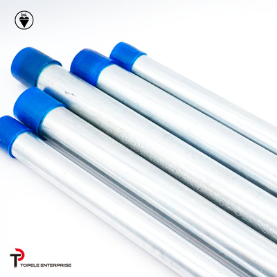 Gegalvaniseerde staalleiding BS4568 / BS4568 TUBE / GI PIPE met beschermkap