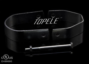 Zinkgeplatte stalen pijpklemmen, zwaar werkbaar verstelbare clevis hanger maat op maat