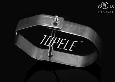 Zinkgeplatte stalen pijpklemmen, zwaar werkbaar verstelbare clevis hanger maat op maat