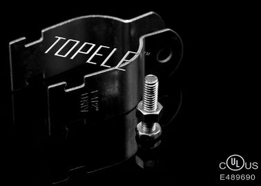 Gegalvaniseerde afwerking Strut Channel Clamps Universele type met één stalen moer / bout