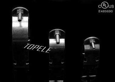 UL Stalen Pipe Clamps / Gegalvaniseerde Strut Clamps Voor Rigid Pipe, Gegalvaniseerde oppervlakte afwerking