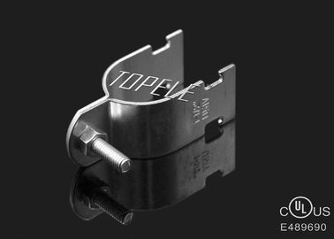 UL Stalen Pipe Clamps / Gegalvaniseerde Strut Clamps Voor Rigid Pipe, Gegalvaniseerde oppervlakte afwerking