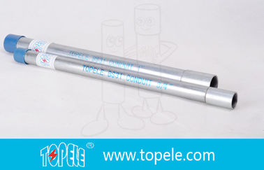 3/4 ° Warm gedompelde gegalvaniseerde BS4568-leiding / GI-pijp met integrale koppeling