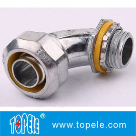 Zink die cast liquid tight flexible type 90 graden hoek connector