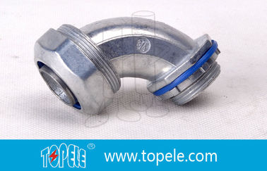 Zink die cast liquid tight flexible type 90 graden hoek connector