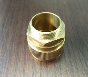 Goudkleurige koperen connector, geplatte of geen 38 mm, 50 mm Grootte